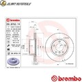 2x BREMSSCHEIBE 09.9752.11 FÜR BMW 3/E90 N46B20B/CC/BD/C/CD/E/CB M47D20 N47D20
