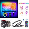 5050 RGB LED USB Stripe Streifen TV Hintergrundbeleuchtung Lichtband Musik Band