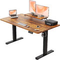 160 x 70cm höhenverstellbarer Schreibtisch Elektrisch Computer-Schreibtisch