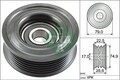 INA 532072110 Umlenk Führungsrolle Keilrippenriemen Rippenriemen für Mazda