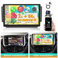 Für Peugeot 2008/208 2013-2018 64G Carplay Android 13 Autoradio GPS Wifi Kamera