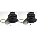 2x SPIDAN Faltenbalgsatz Antriebswelle für Renault Twingo II CN0_ Clio BB_