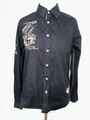 Langarm Hemd In Schwarz Gold Gr M Neuwertig Von Camp David