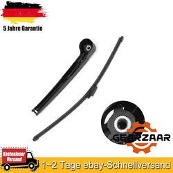 WISCHERARM SCHEIBENWISCHER SET HINTEN Passend für VW Touran 2003-2010 Schwarz
