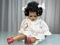 Künstlerpuppe Puppe Porzellan Puppe 53 cm. Top Zustand   