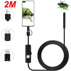 NEU 1080P Endoskop Inspektion Kamera LED Endoscope IP67 Android PC Handy 2/5/10m