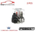 GELENK ANTRIEBSWELLE PAAR WHEEL SIDE HINTEN FEBEST 1910-F30R 2PCS V NEU