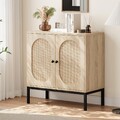 Kommode Sideboard Highboard Wohnzimmerschrank mit Schubladen Türen Holz