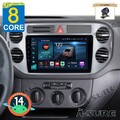 8-Core Android 14 Autoradio Carplay WiFi GPS Navi Kam für VW Tiguan 5N Golf Plus