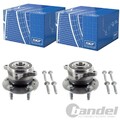 2X SKF RADLAGER-SATZ HINTEN PASSEND FÜR CHEVROLET CRUZE LINKS+RECHTS