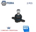 RH03-0033 TRAGGELENK FÜHRUNGSGELENK VORNE NIEDRIGER REINHOCH 2PCS NEU