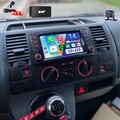 Für VW T5 Multivan Touareg Transporter Android 14 DAB+ Autoradio GPS Navi BT SWC