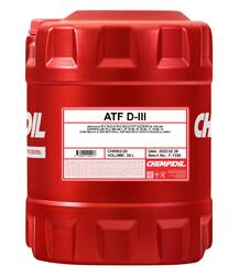 CHEMPIOIL Getriebeöl Automatikgetriebe CH8902 ATF D-III 20 Liter