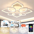 80W WIFI Deckenleuchte LED Dimmbar Wohnzimmer Deckenlampe Mit Fernbedienung
