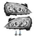 Scheinwerfer Set inkl. OSRAM Lampen H7 mit Blinker für Opel Corsa C F08 F68