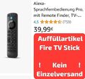 ✅ Alexa-Sprach-FB Pro ✅ Beleuchtung ✅  für Fire Stick Lite bis Fire Stick 4K Max