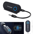 Bluetooth 5.0 Audio Adapter Sender & Empfänger 2in1 – 3,5mm AUX Funk für TV Auto