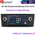 6.2” Autoradio Für Fiat Grande Punto Linea Carplay Android GPS NAVI WIFI BT DAB+