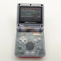 Game Boy Advance SP Console AGS 001 Front light LCD GBA SP System- Clear Glacier