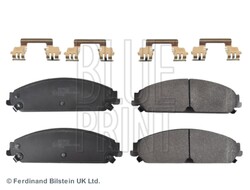 Bremsbelagsatz Scheibenbremse BLUE PRINT ADA104273 für CHRYSLER DODGE CHARGER LX