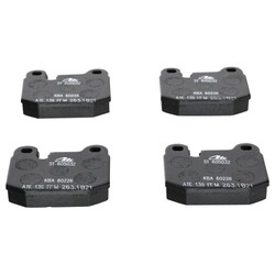 1x Bremsbelagsatz, Scheibenbremse ATE 13.0460-5032.2 passend für BMW STEYR