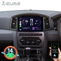 Android 14 Autoradio Carplay GPS WIFI SWC Für Jeep Grand Cherokee WK2 2005-2007