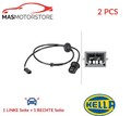ABS SENSOR DREHZAHLFÜHLER PAAR HELLA 6PU 012 806-901 2PCS P FÜR SKODA SUPERB I