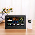 Profi WLAN-Funk-Wetterstation mit Außensensor, Farbdisplay, Uhr & Gratis-App Car