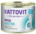 KATTOVIT ¦ Feline Diet - Gastro - Ente - 12 x185g ¦ (7,20 EUR/kg)