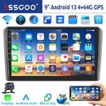 9" 4+64G Android 13 Carplay Autoradio Für Audi A3 S3 RS3 8V 8P GPS Navi WIFI KAM