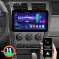 CarPlay 2+64G Android 14 Für Jeep Grand Wrangler Cherokee Chrysler Autoradio GPS