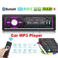 Autoradio mit Bluetooth FM Freisprecheinrichtung USB TF SD AUX 1 DIN MP3 Player