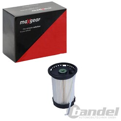 MAXGEAR KRAFTSTOFFFILTER FILTEREINSATZ MIT WASSERABSCHEIDER passend für AUDI Q3