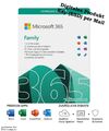 Office 365 Home - Microsoft 365 Family | 6Nutzer | Mehrere PC / Mac | 1Jhr | ESD