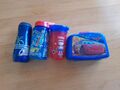 Kindergarten Frühstücksset, Trinkflaschen, Brotdose, Cars, Nuby, Sharky