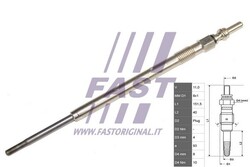 FT82706 FAST Glühkerze für ,CITROËN,FIAT,IVECO,MULTICAR,PEUGEOT