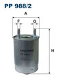 FILTRON Kraftstofffilter PP 988/2 für RENAULT SUZUKI