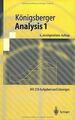 Analysis 1 (Springer-Lehrbuch) (German Edition): Mit 250... | Buch | Zustand gut