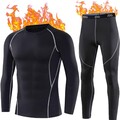 Thermounterwäsche Herren Winter Skiunterwäsche Set Funktionsunterwäsche warme