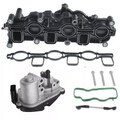Ansaugbrücke Ansaugkrümmer + Stellelement für Audi A4 A5 A6 Q5 Q7 VW Touareg 2.7