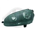 Diederichs Design Scheinwerfer Set klarglas/schwarz für VW Golf 5 03-08 H7+H7 M