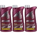 3x1 Liter MANNOL Hydrauliköl ATF AG55 Hydraulic Fluid Automatikgetriebeöl Gear