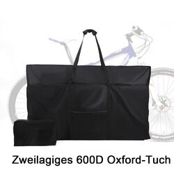 26-29 Inch Fahrrad Schwarz Transporttasche Fahradtasche für Klapprad Faltrad DHL