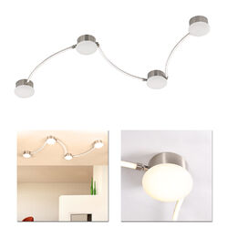 Deckenleuchte Deckenlampe 4 flammig LED modern 28W Wohnzimmerlampe Flurlampe 