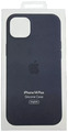 Original Apple Silikon Case Hülle iPhone 14 PLUS Midnight Mitternacht MAGSAFE
