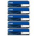 5Toner Compatible with HP 216A W2410A Color LaserJet Pro MFP M183fw M182n M155nw