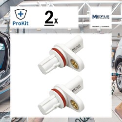 2x ORIGINAL® Meyle Sensor, Nockenwellenposition für Opel Corsa D Meriva B