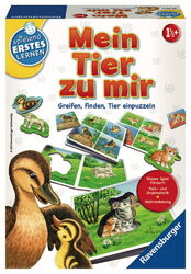 Ravensburger Spielend Erstes Lernen Lernspiel Basiskenntnisse Tier zu mir 24731