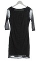 ZERO Minikleid Damen Kleid Gr. DE 38 schwarz-hellgrau Casual-Look