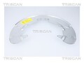 TRISCAN Spritzblech, Bremsscheibe Vorderachse u.a. für FORD, MAZDA, VOLVO